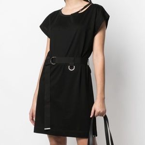 diesel d-easy cotton t shirt dress